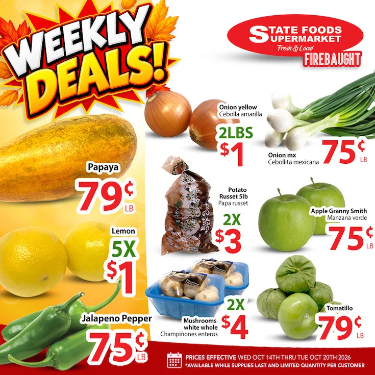 State Foods - Firebaugh Weekly Ad - Page 10