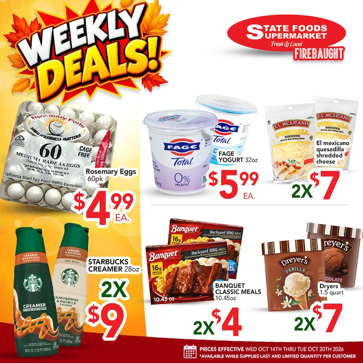 State Foods - Firebaugh Weekly Ad - Page 4