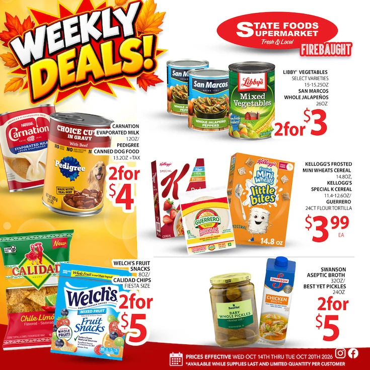 State Foods - Firebaugh Weekly Ad - Page 7