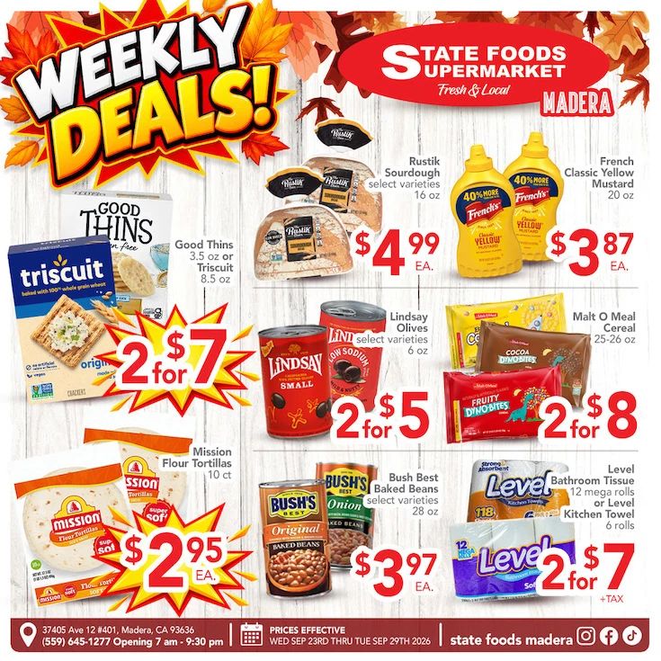 State Foods - Madera Weekly Ad - Page 2