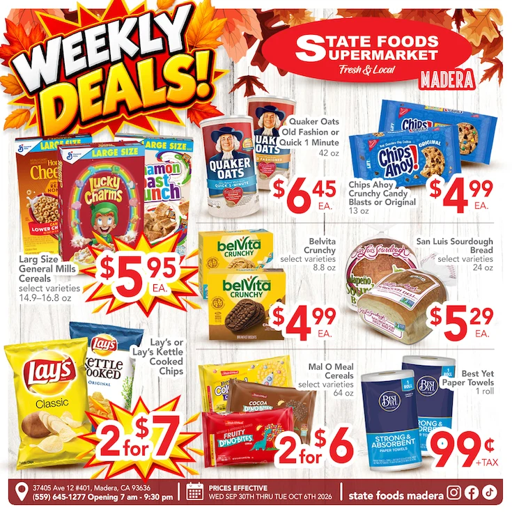 State Foods - Madera Weekly Ad - Page 2