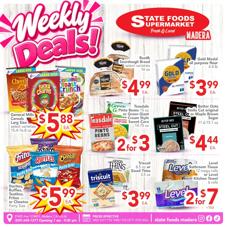 State Foods - Madera Weekly Ad - Page 2