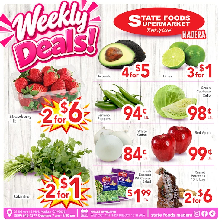 State Foods - Madera Weekly Ad - Page 7