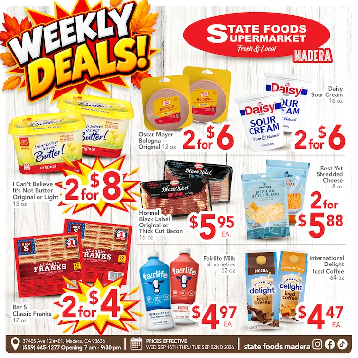 State Foods - Madera Weekly Ad - Page 3