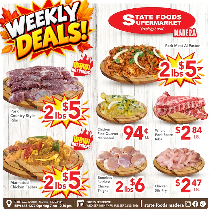 State Foods - Madera Weekly Ad - Page 6