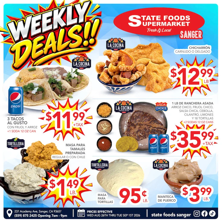 State Foods - Sanger Weekly Ad - Page 3