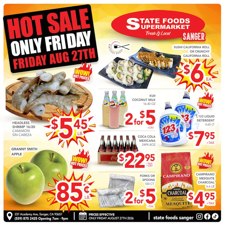 State Foods - Sanger Weekly Ad - Page 6