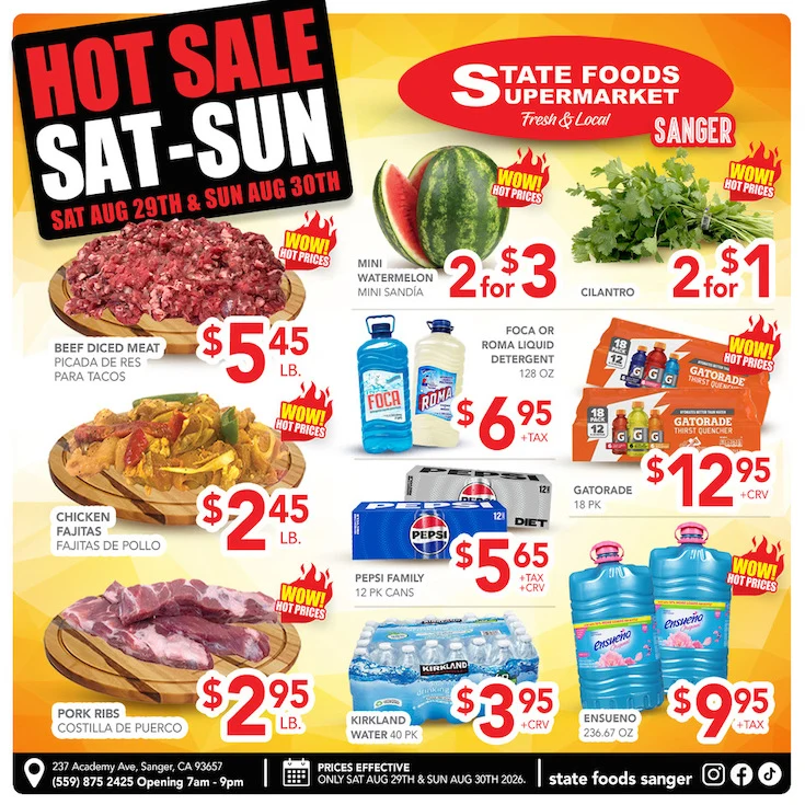 State Foods - Sanger Weekly Ad - Page 7