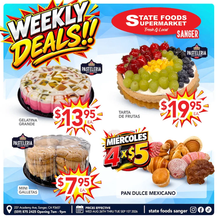 State Foods - Sanger Weekly Ad - Page 8