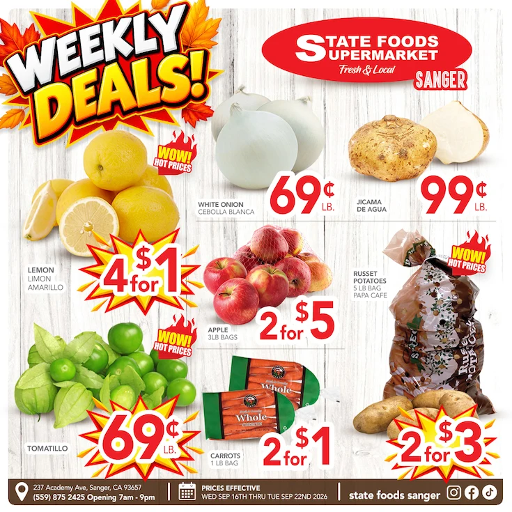 State Foods - Sanger Weekly Ad - Page 6