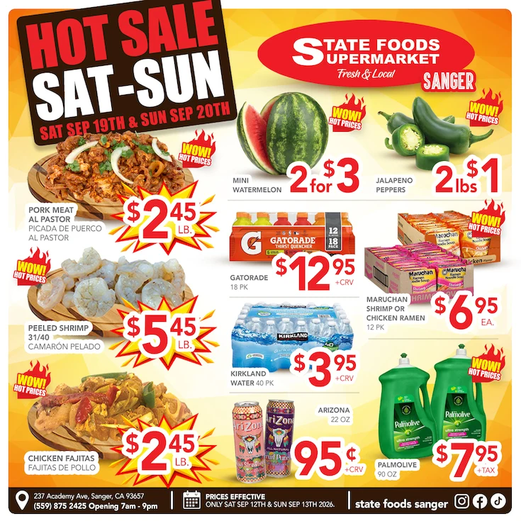 State Foods - Sanger Weekly Ad - Page 8