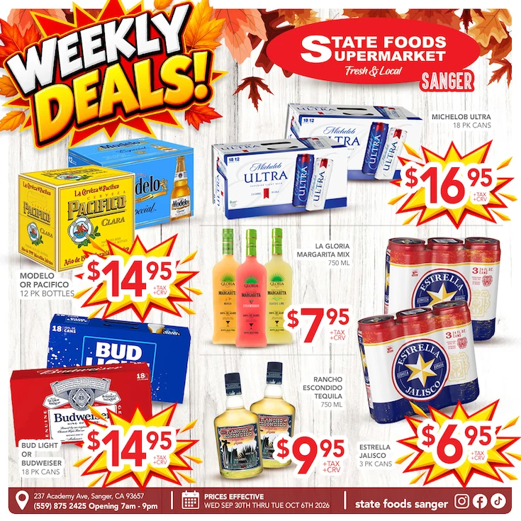 State Foods - Sanger Weekly Ad - Page 2