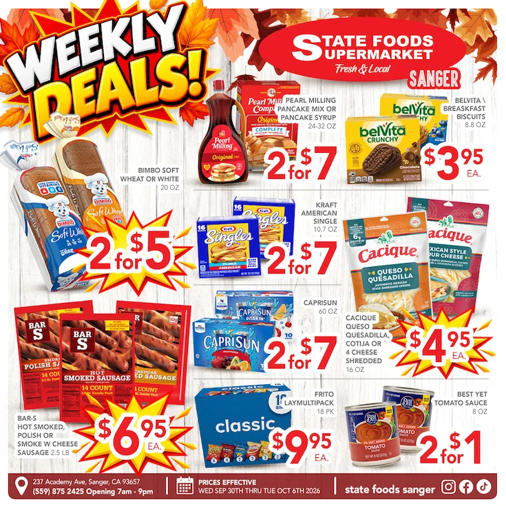 State Foods - Sanger Weekly Ad - Page 3