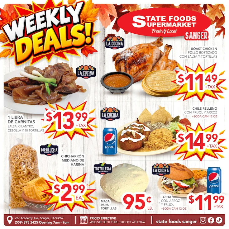State Foods - Sanger Weekly Ad - Page 4
