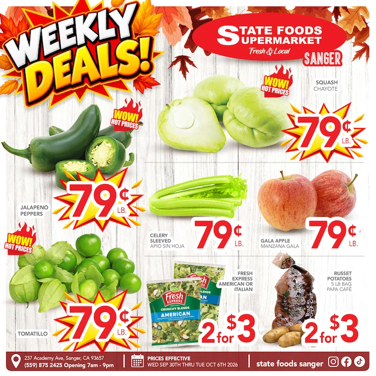 State Foods - Sanger Weekly Ad - Page 5