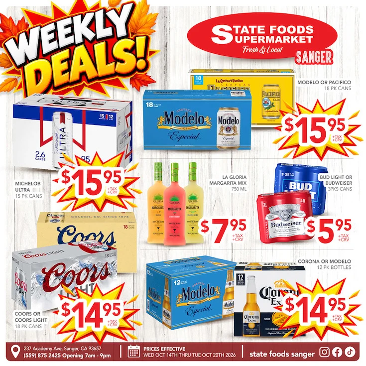 State Foods - Sanger Weekly Ad - Page 2