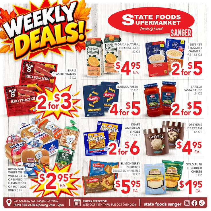 State Foods - Sanger Weekly Ad - Page 3