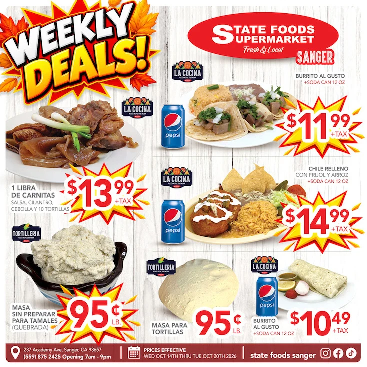 State Foods - Sanger Weekly Ad - Page 4