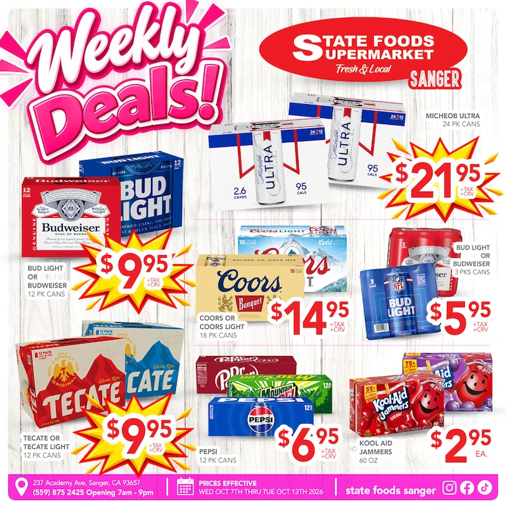 State Foods - Sanger Weekly Ad - Page 2