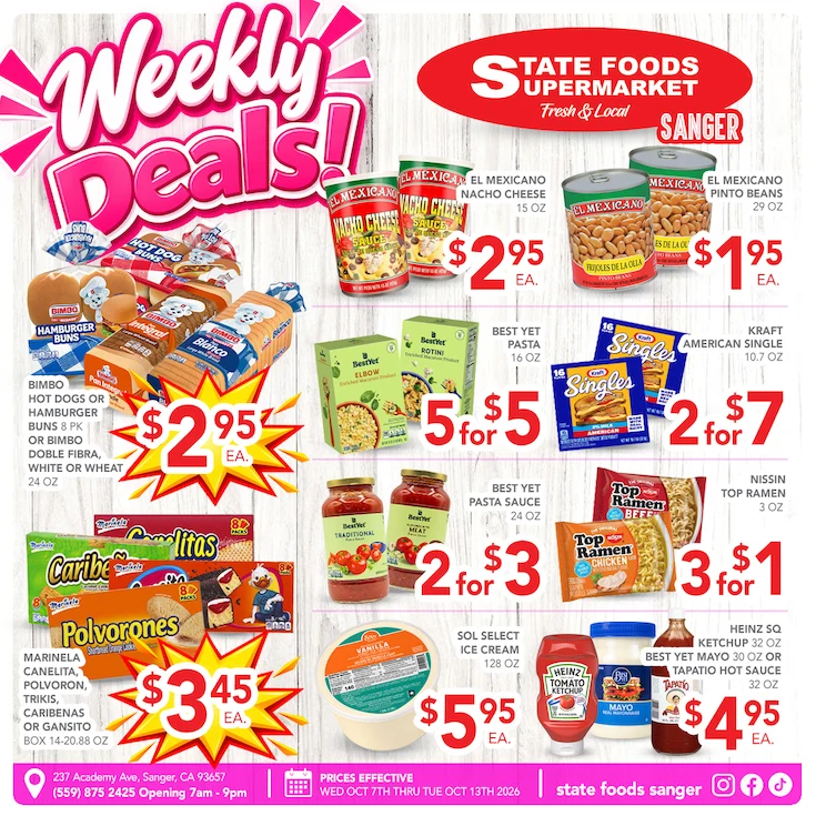 State Foods - Sanger Weekly Ad - Page 3