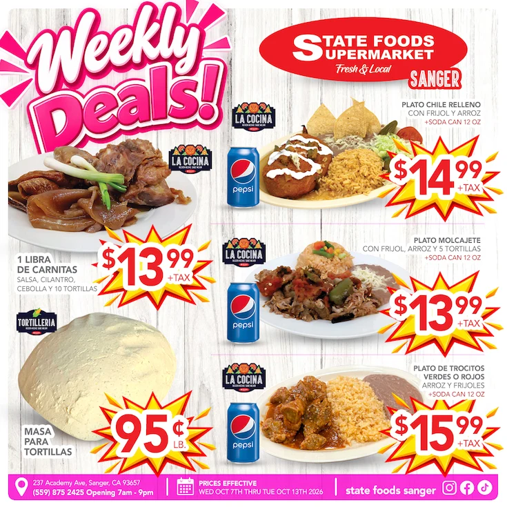 State Foods - Sanger Weekly Ad - Page 4
