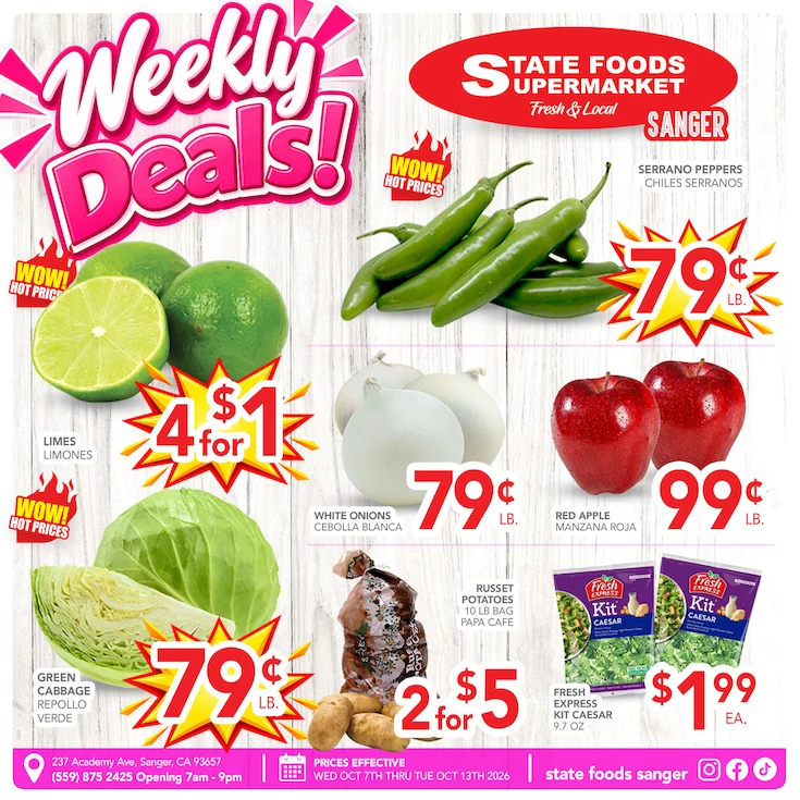 State Foods - Sanger Weekly Ad - Page 6