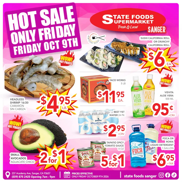 State Foods - Sanger Weekly Ad - Page 7