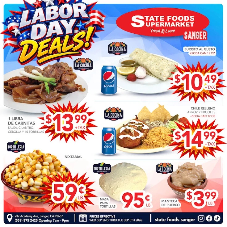 State Foods - Sanger Weekly Ad - Page 3