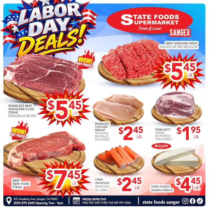 State Foods - Sanger Weekly Ad - Page 4