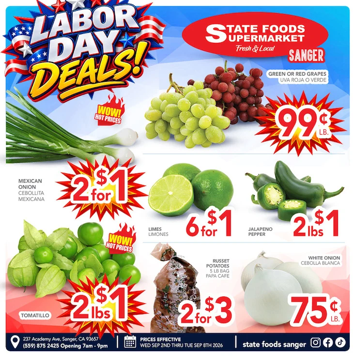 State Foods - Sanger Weekly Ad - Page 5