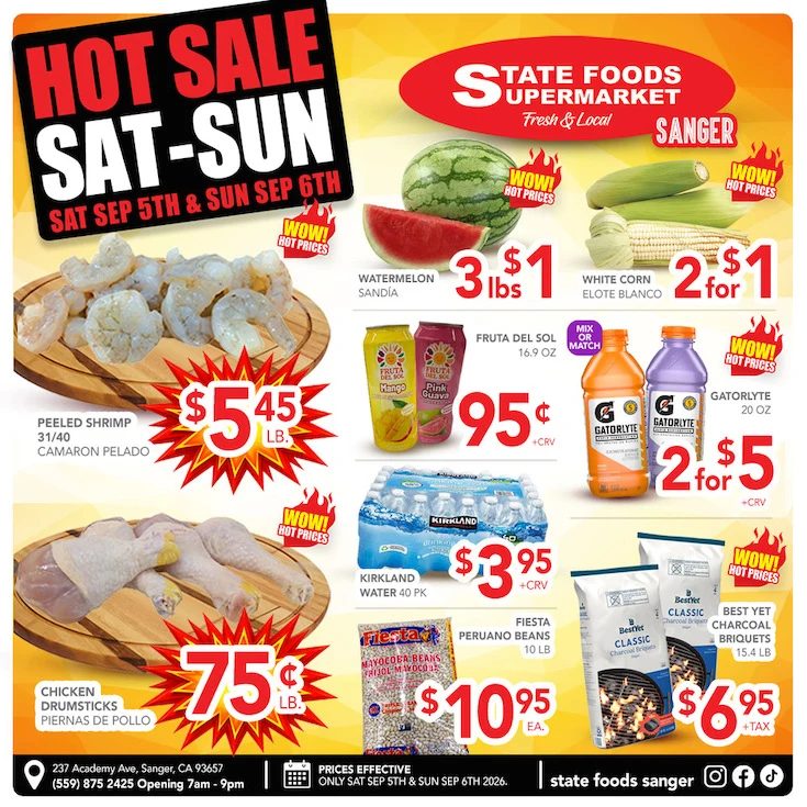 State Foods - Sanger Weekly Ad - Page 7