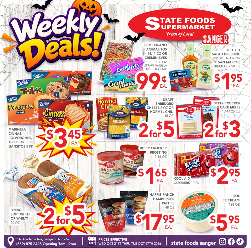 State Foods - Sanger Weekly Ad - Page 3