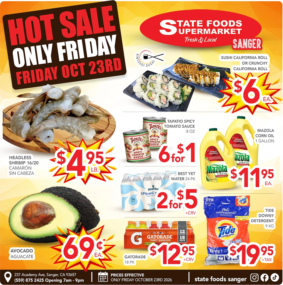 State Foods - Sanger Weekly Ad - Page 7
