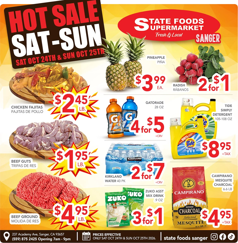 State Foods - Sanger Weekly Ad - Page 8