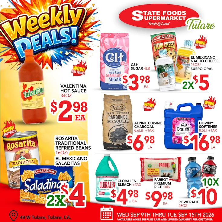 State Foods - Tulare Weekly Ad - Page 2