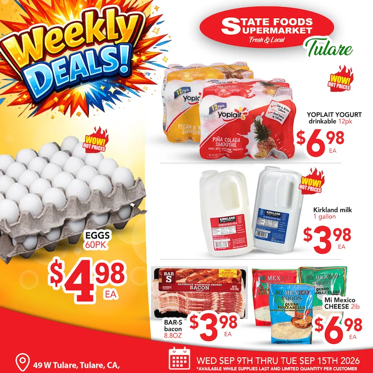 State Foods - Tulare Weekly Ad - Page 3