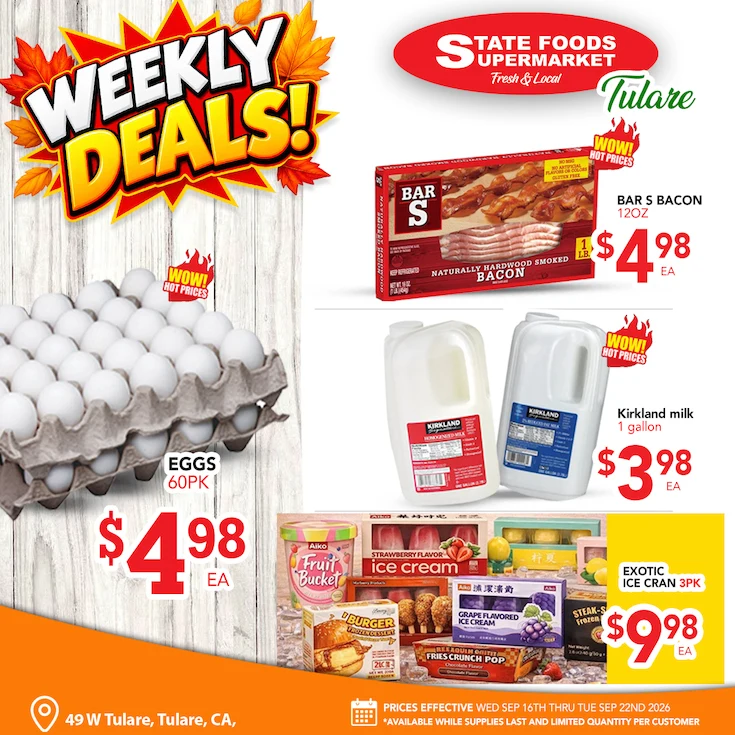 State Foods - Tulare Weekly Ad - Page 3