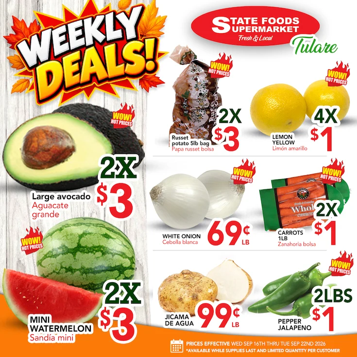 State Foods - Tulare Weekly Ad - Page 6