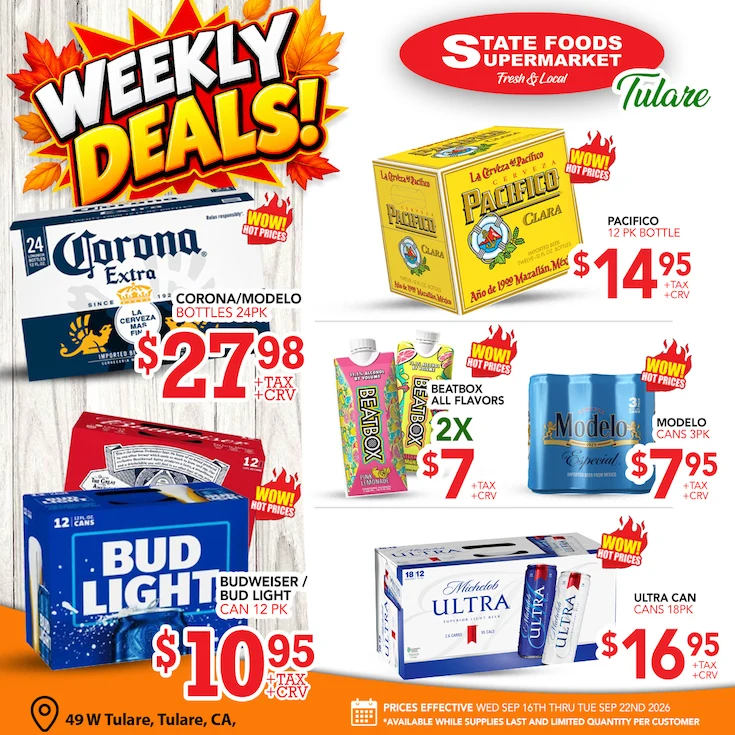 State Foods - Tulare Weekly Ad - Page 7
