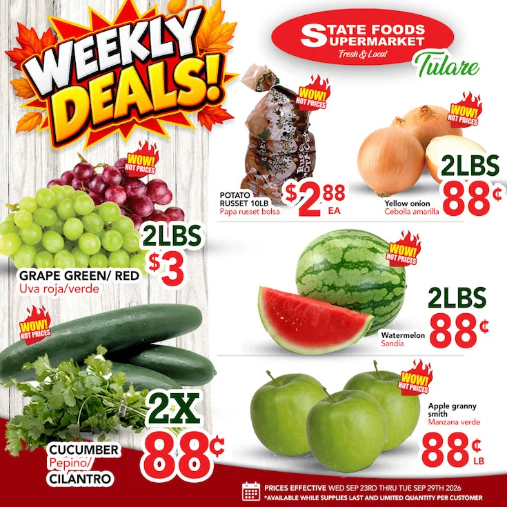 State Foods - Tulare Weekly Ad - Page 6