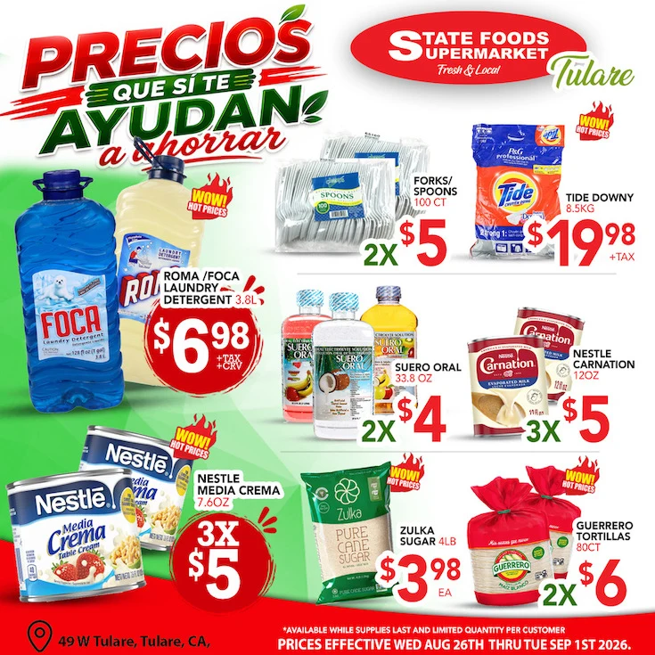 State Foods - Tulare Weekly Ad - Page 2