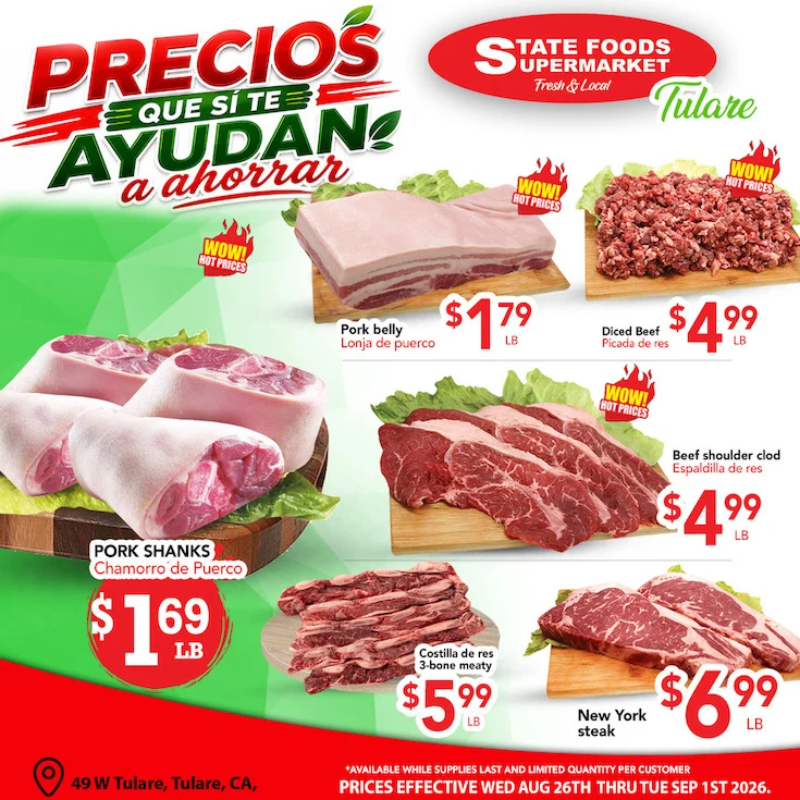 State Foods - Tulare Weekly Ad - Page 4