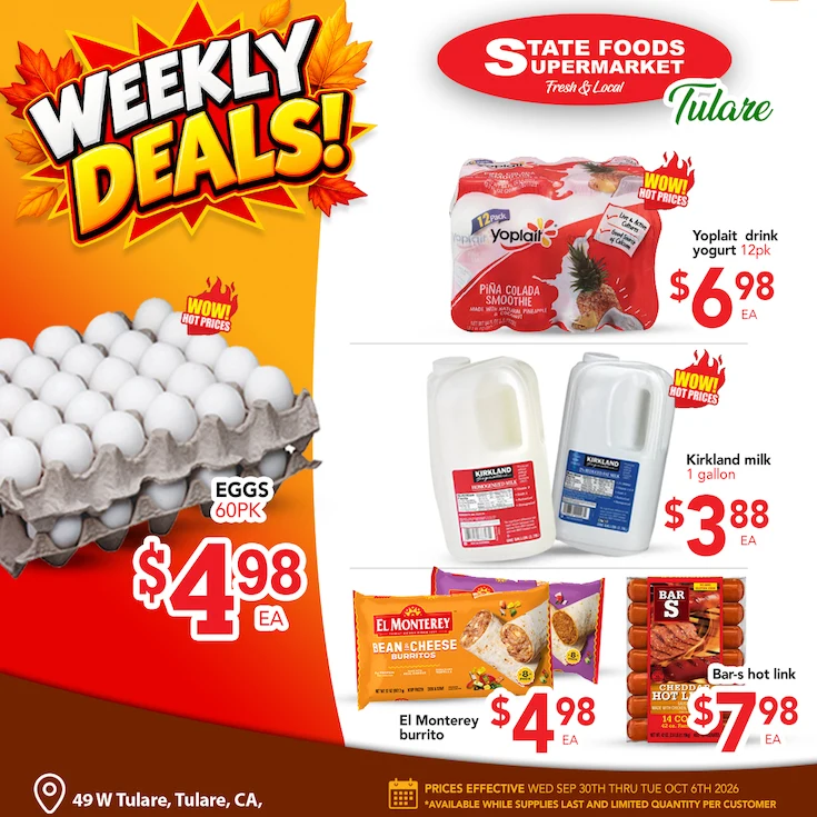 State Foods - Tulare Weekly Ad - Page 3
