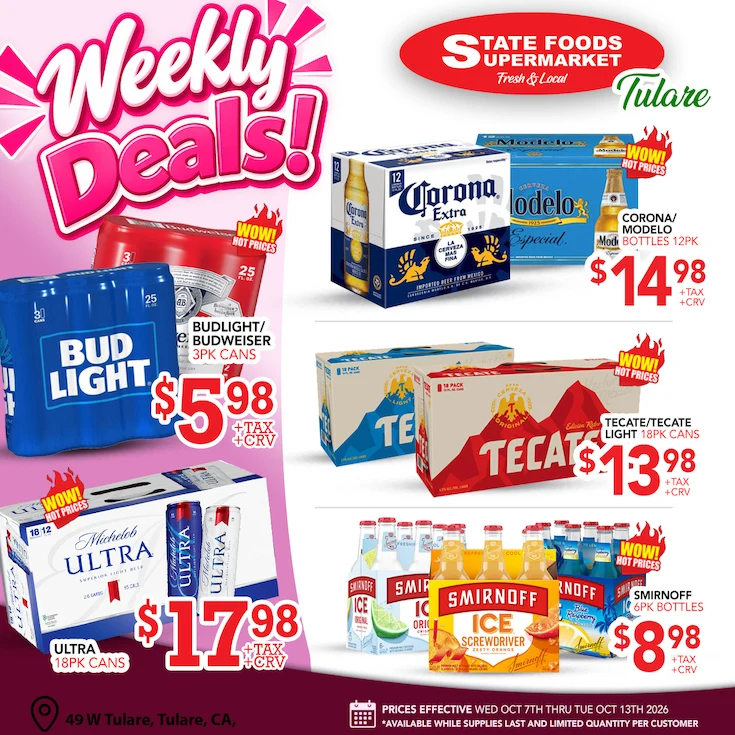 State Foods - Tulare Weekly Ad - Page 7