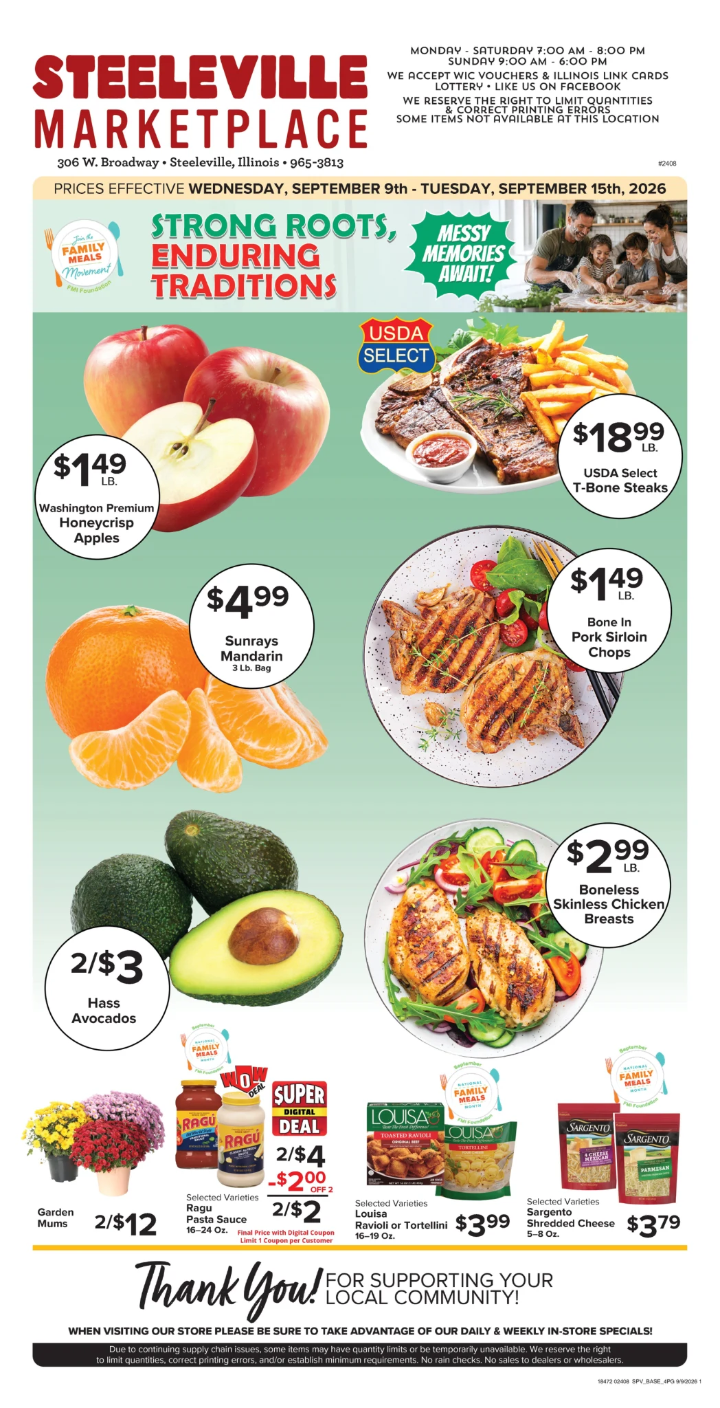 Steeleville Marketplace Current Ad - Page 1