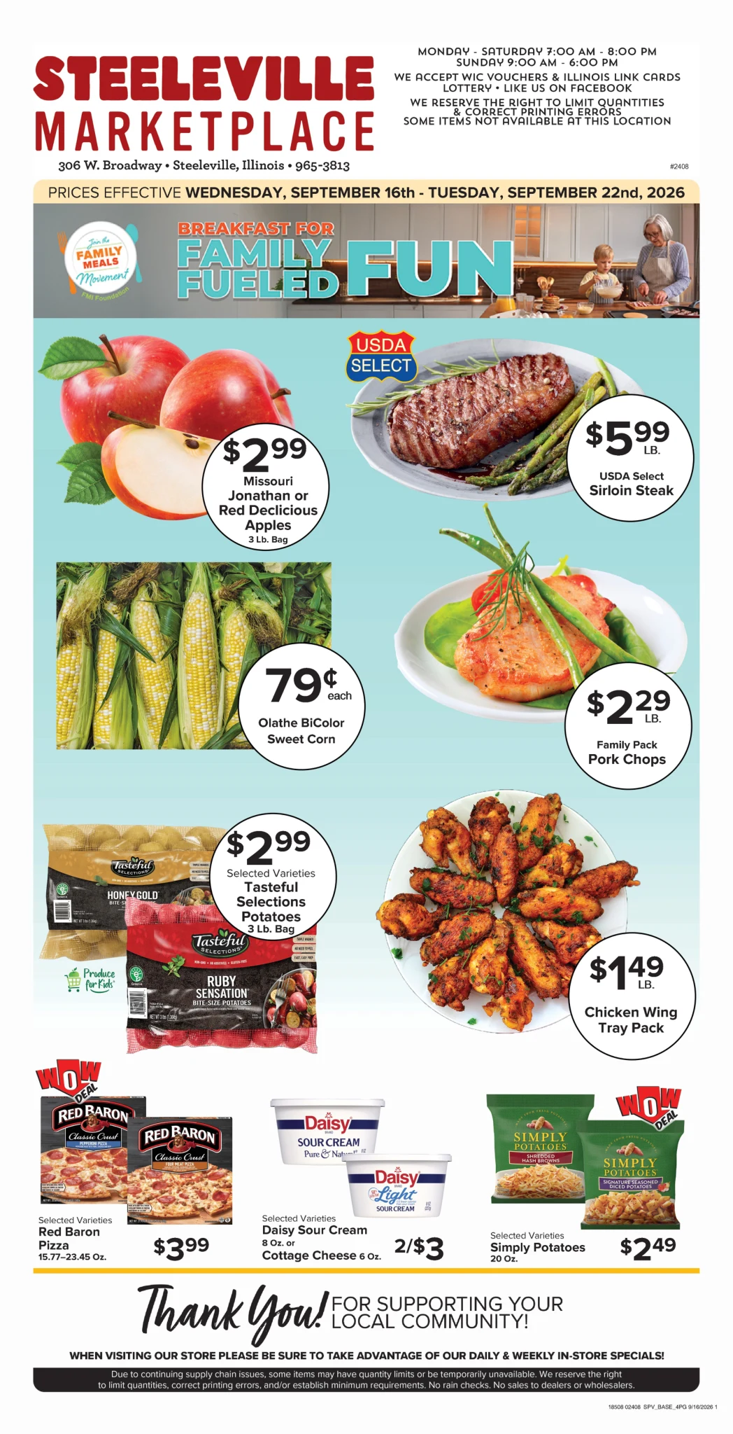 Steeleville Marketplace Current Ad - Page 1