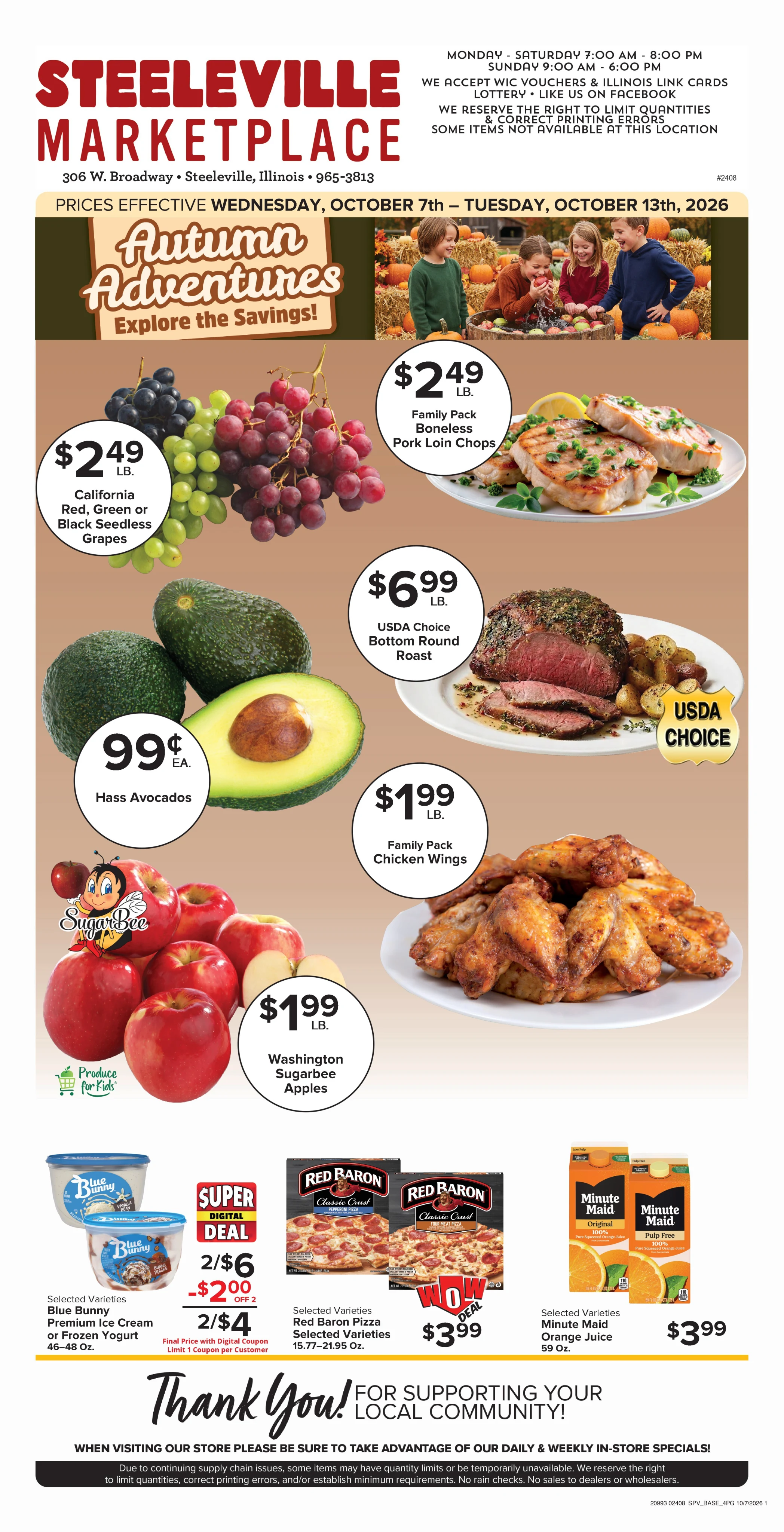 Steeleville Marketplace Current Ad - Page 1