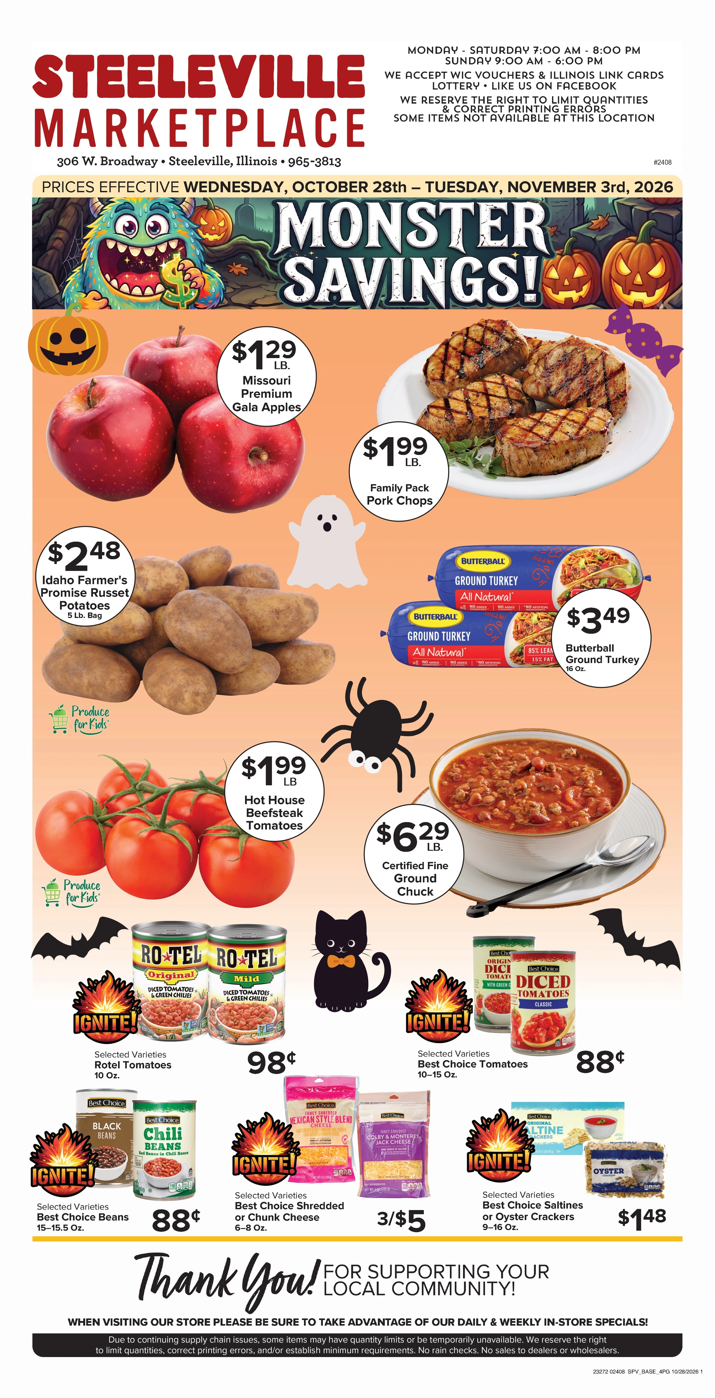 Steeleville Marketplace Current Ad - Page 1