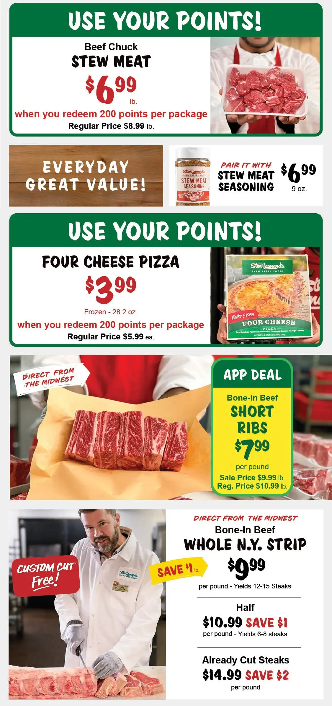 Stew Leonard's Weekly Specials - Page 1