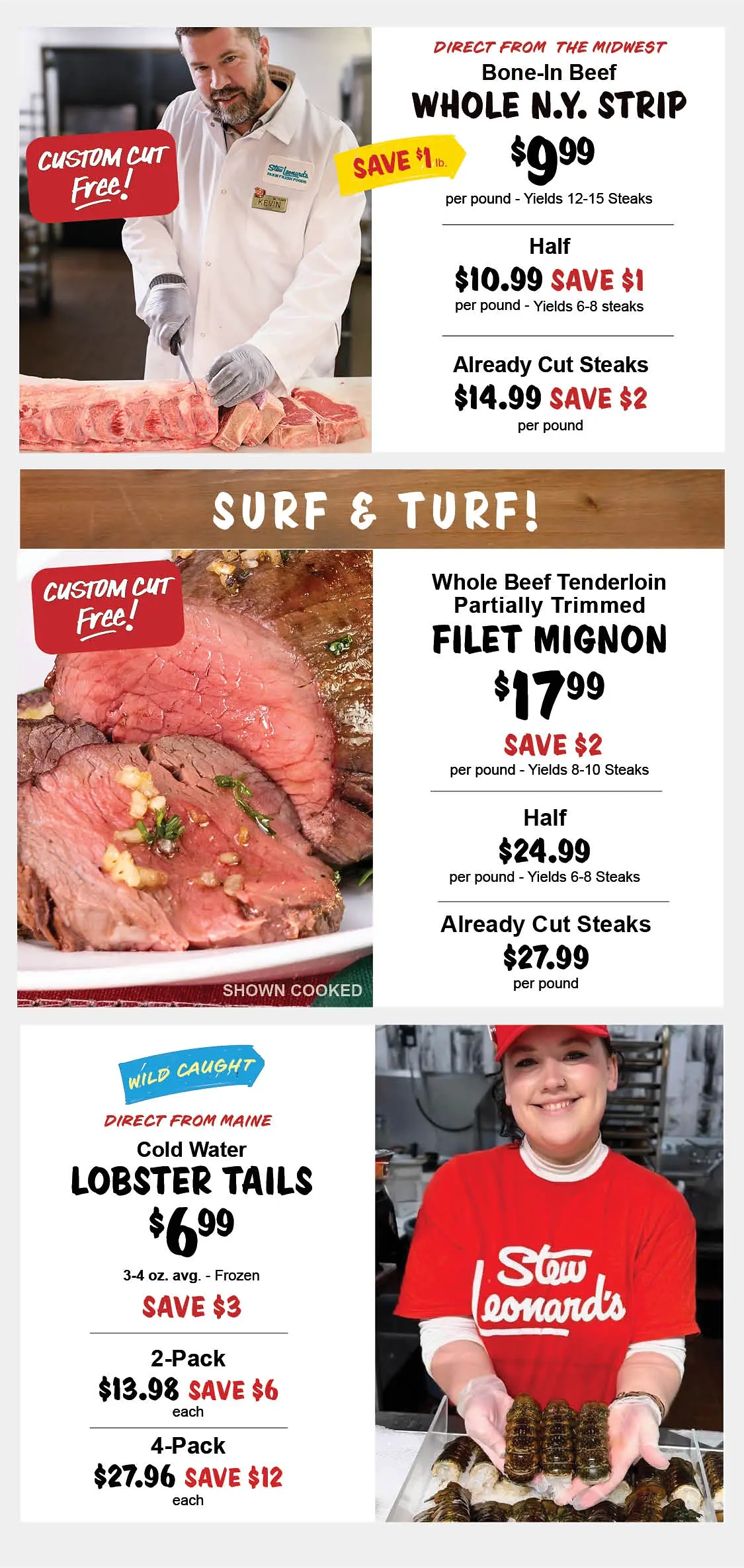 Stew Leonard's Weekly Specials - Page 1